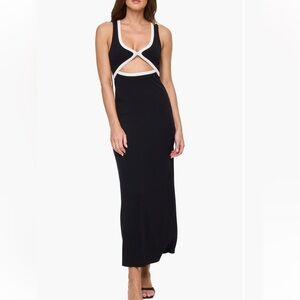 LSPACE Steph Cutout Cover-Up Midi dress